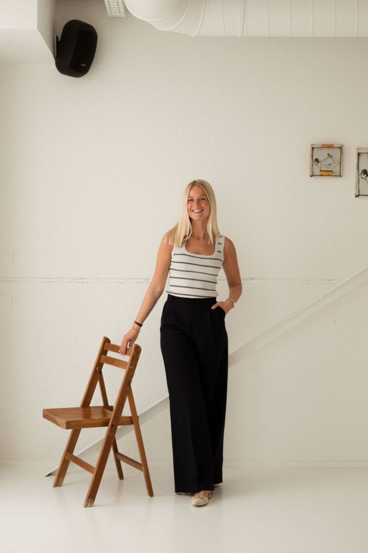 Lizzy Trouser Navy Blue