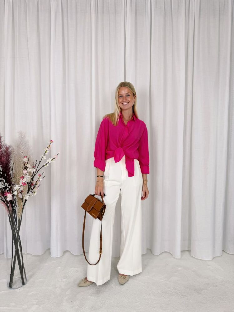 Lizzy Trouser White