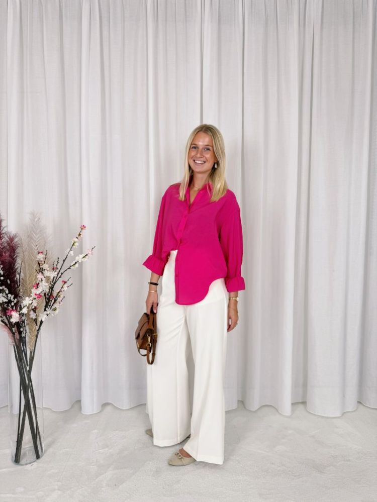 Lizzy Trouser White