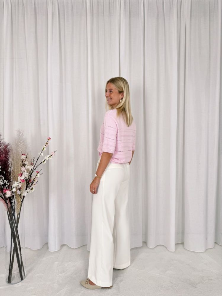 Lizzy Trouser White