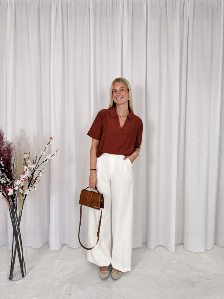 Lizzy Trouser White