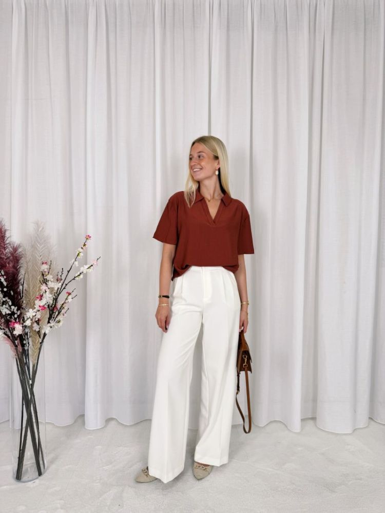 Lizzy Trouser White