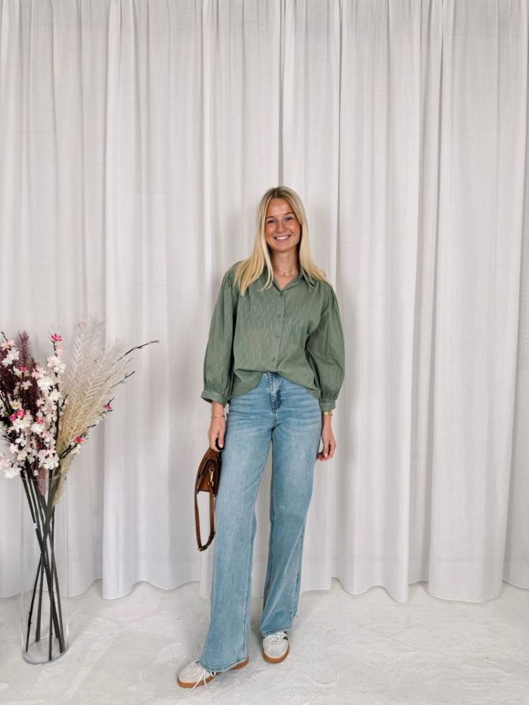 Meadow HW Reg Fit Jeans Light Blue