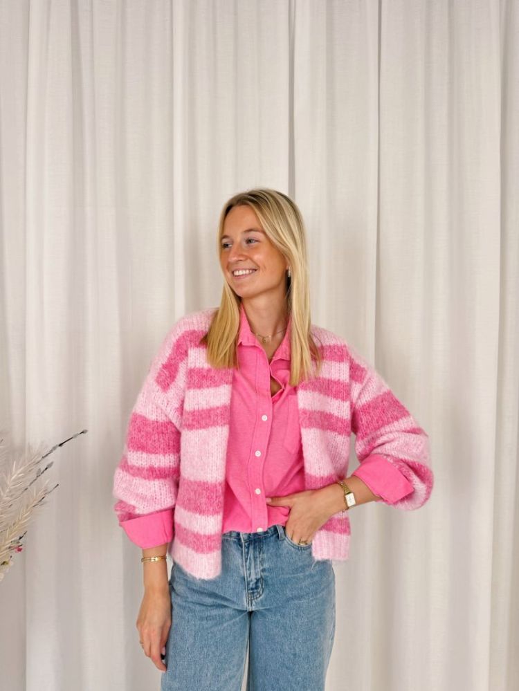 Floor Bernadette Knit Pink