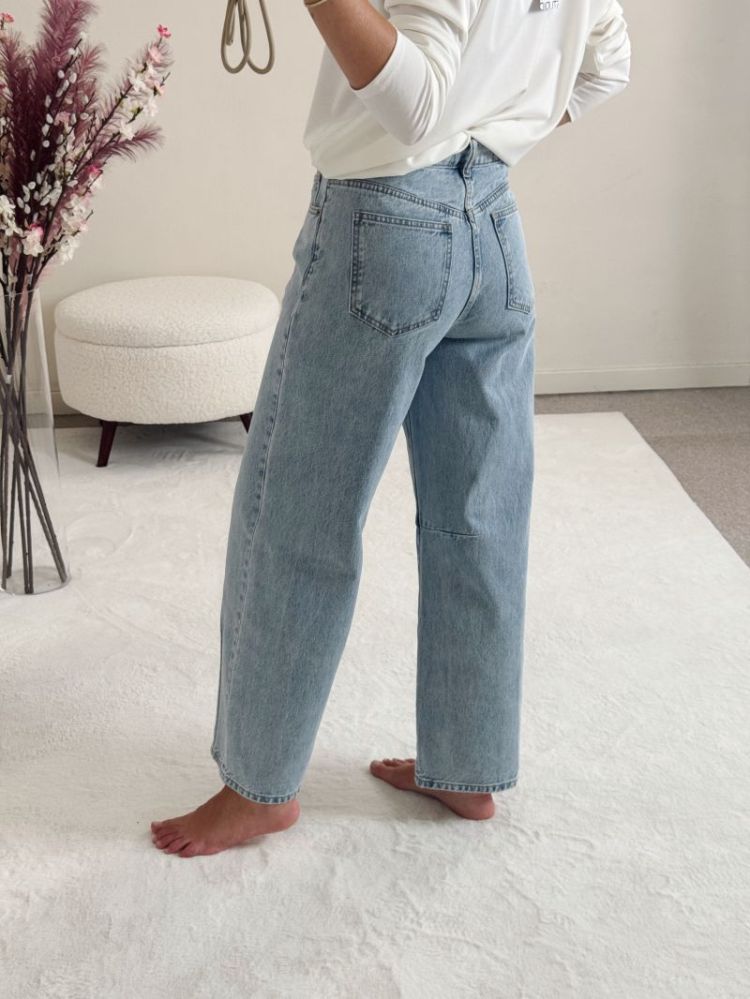 Brook Balloon Jeans Light Denim