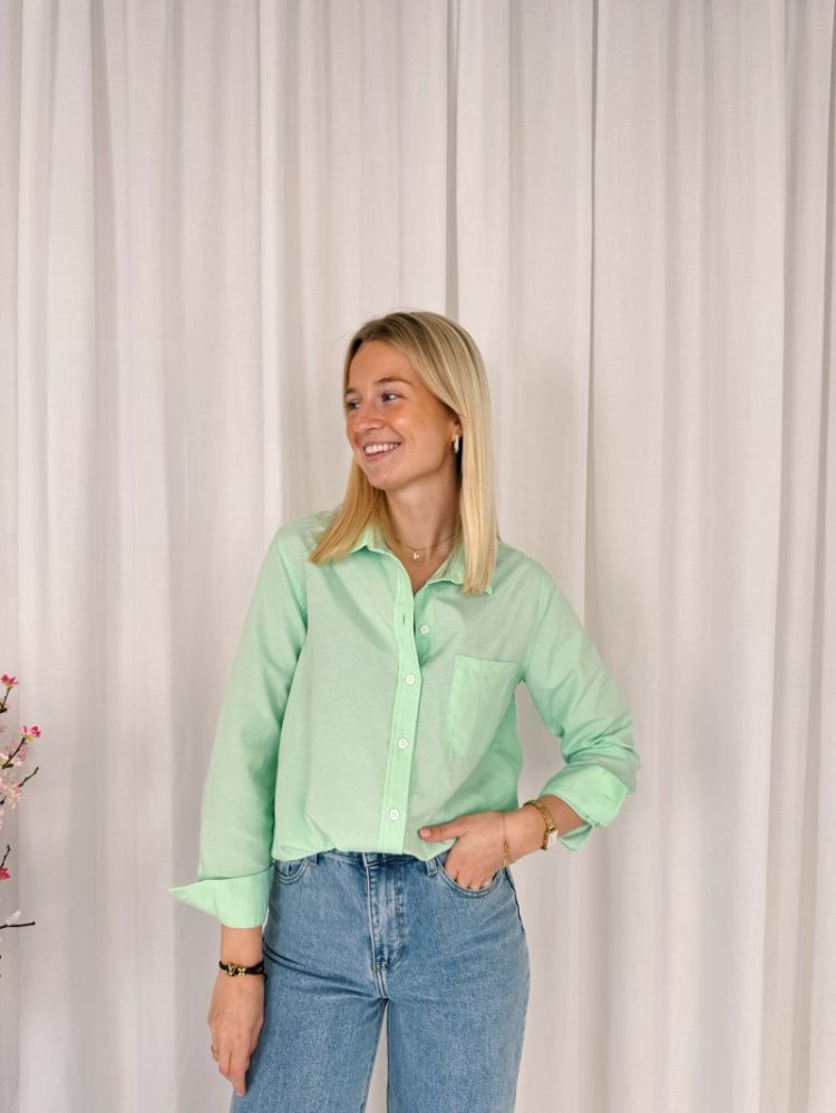 Marly Shirt Pastel Green