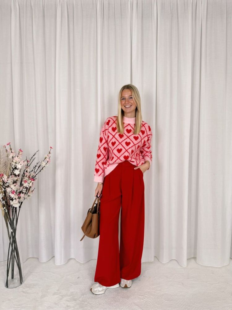 Yuna Pantalon Red