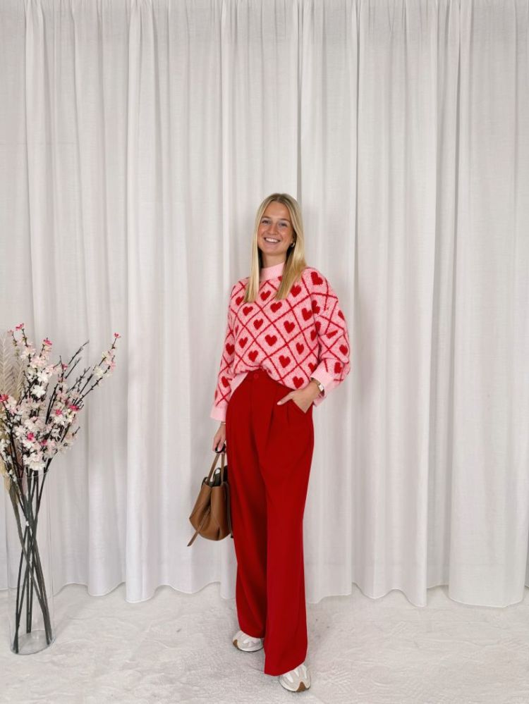 Yuna Pantalon Red