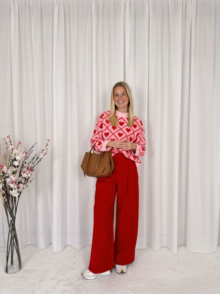 Yuna Pantalon Red