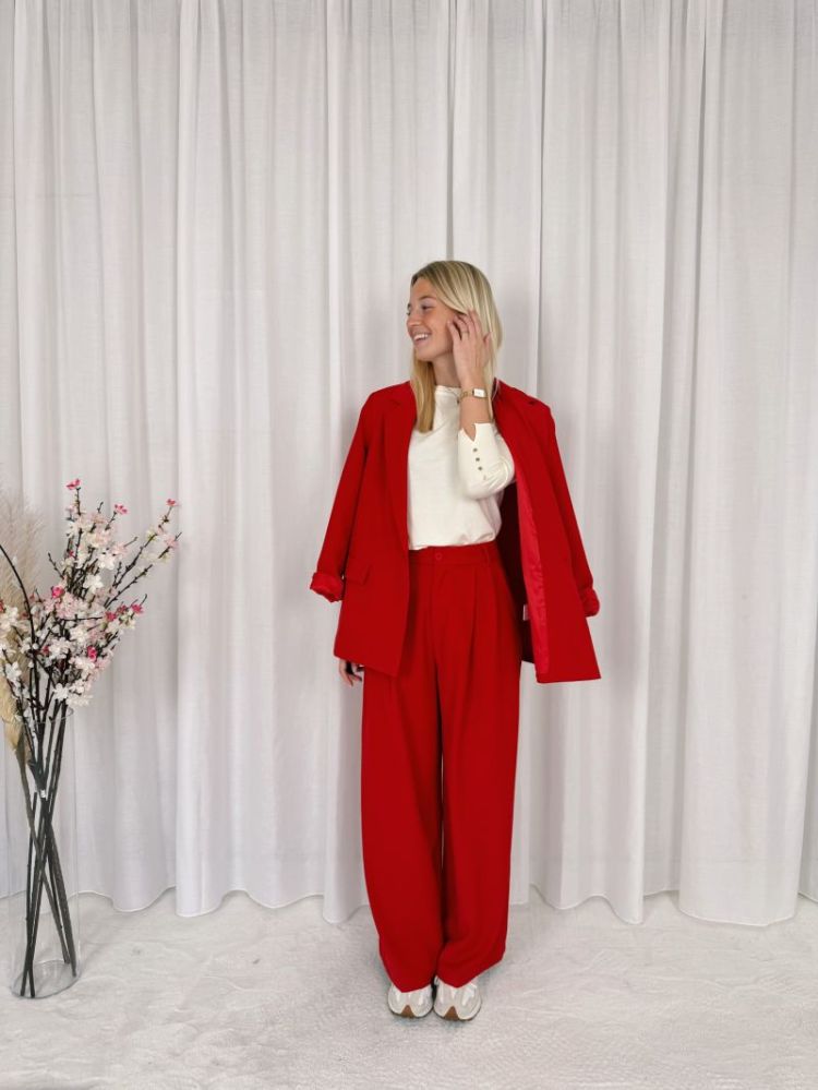 Yuna Pantalon Red