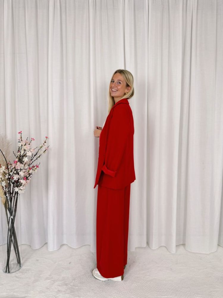 Yuna Blazer  Red