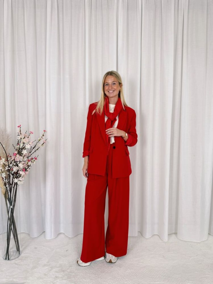 Yuna Blazer  Red