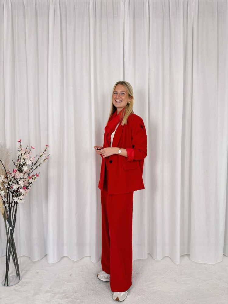 Yuna Blazer  Red