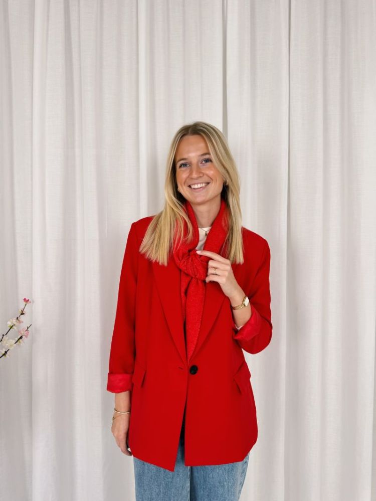 Yuna Blazer  Red
