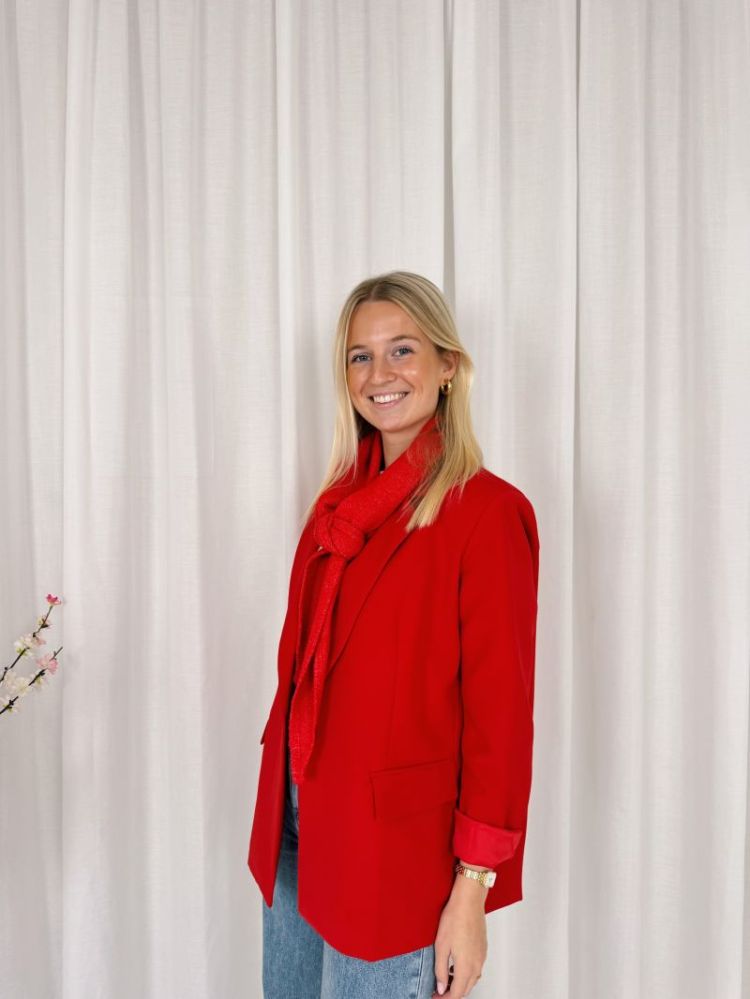 Yuna Blazer  Red