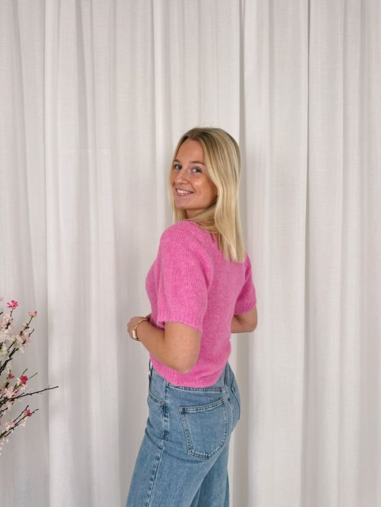 Emelie Cardigan Pink Power