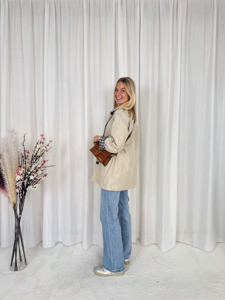 Valentina Jacket Feather Gray