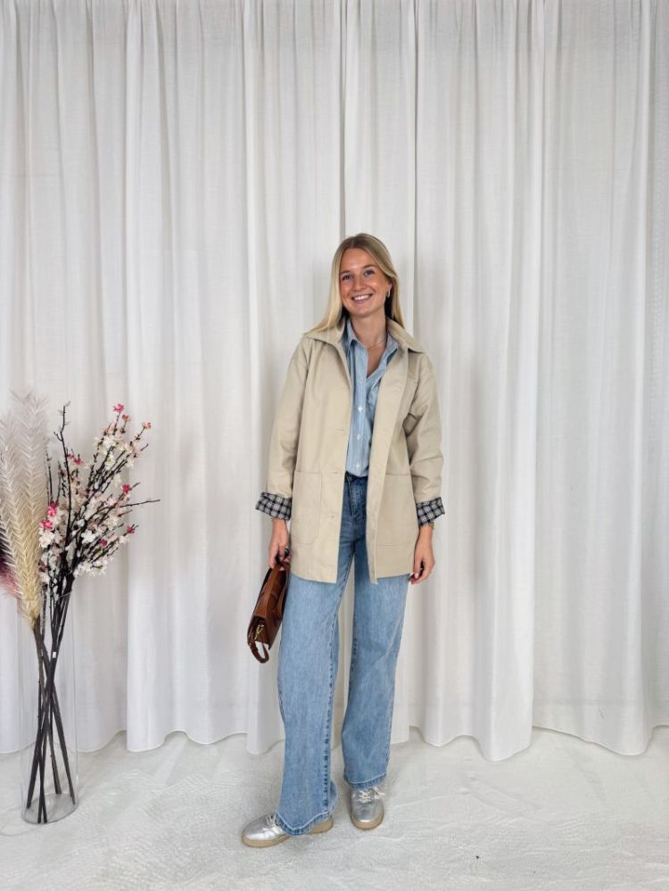 Valentina Jacket Feather Gray