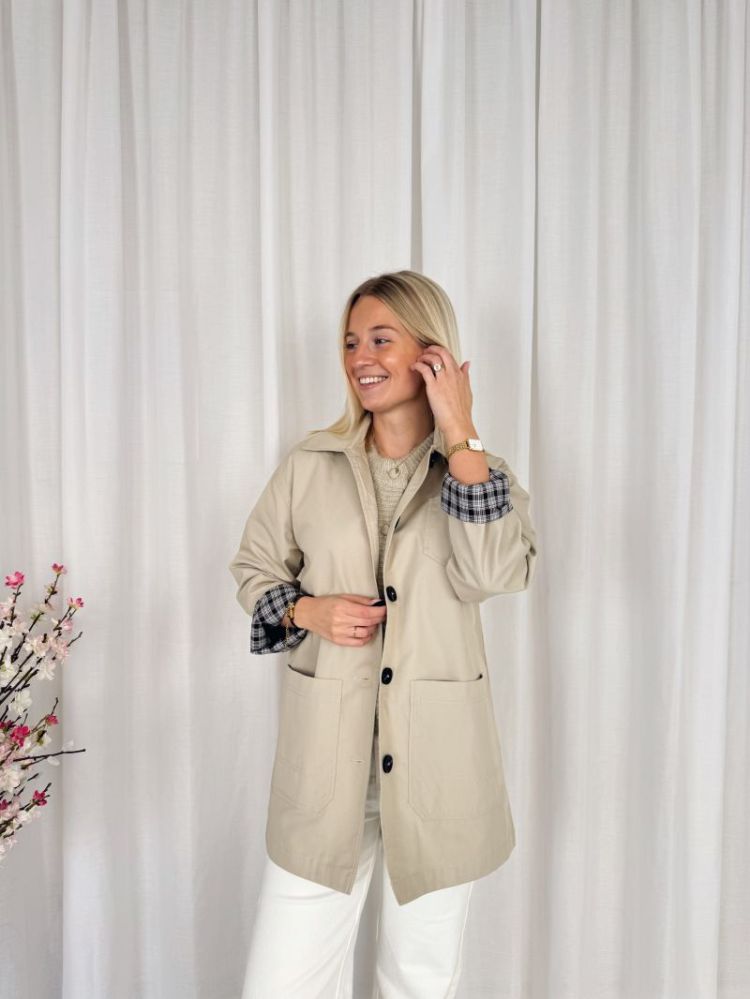 Valentina Jacket Feather Gray
