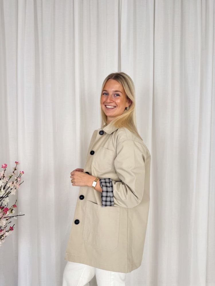 Valentina Jacket Feather Gray