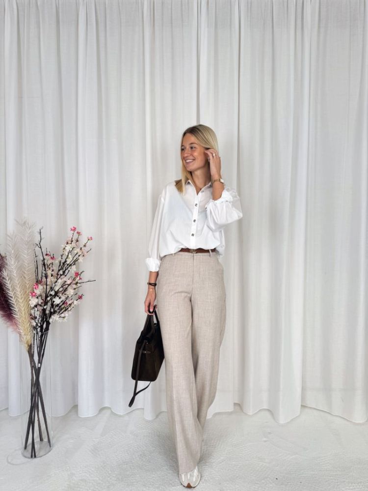 Linde Pantalon Taupe