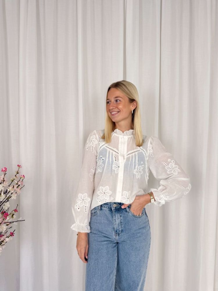 Lilly Blouse White