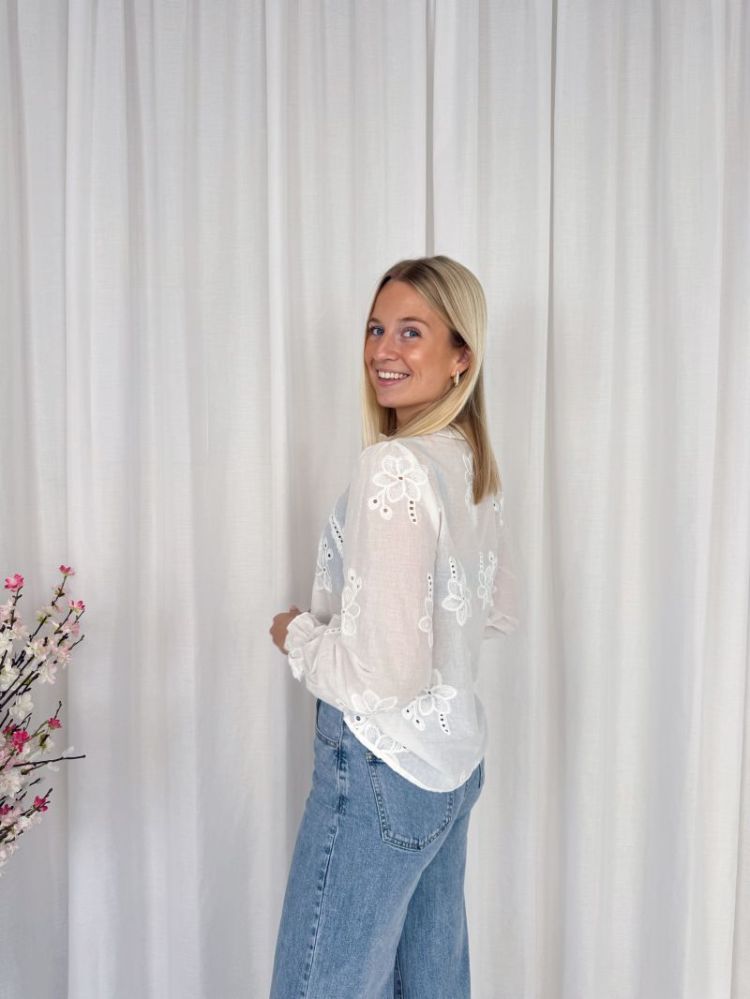 Lilly Blouse White