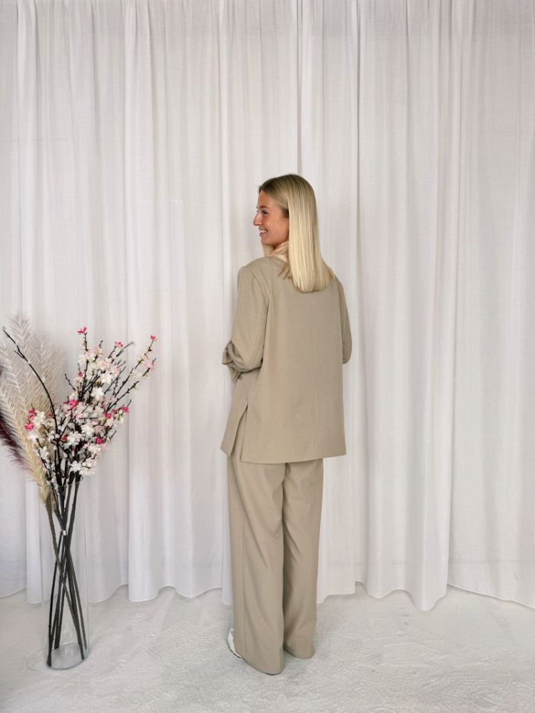 Sammie Oversized Blazer Beige