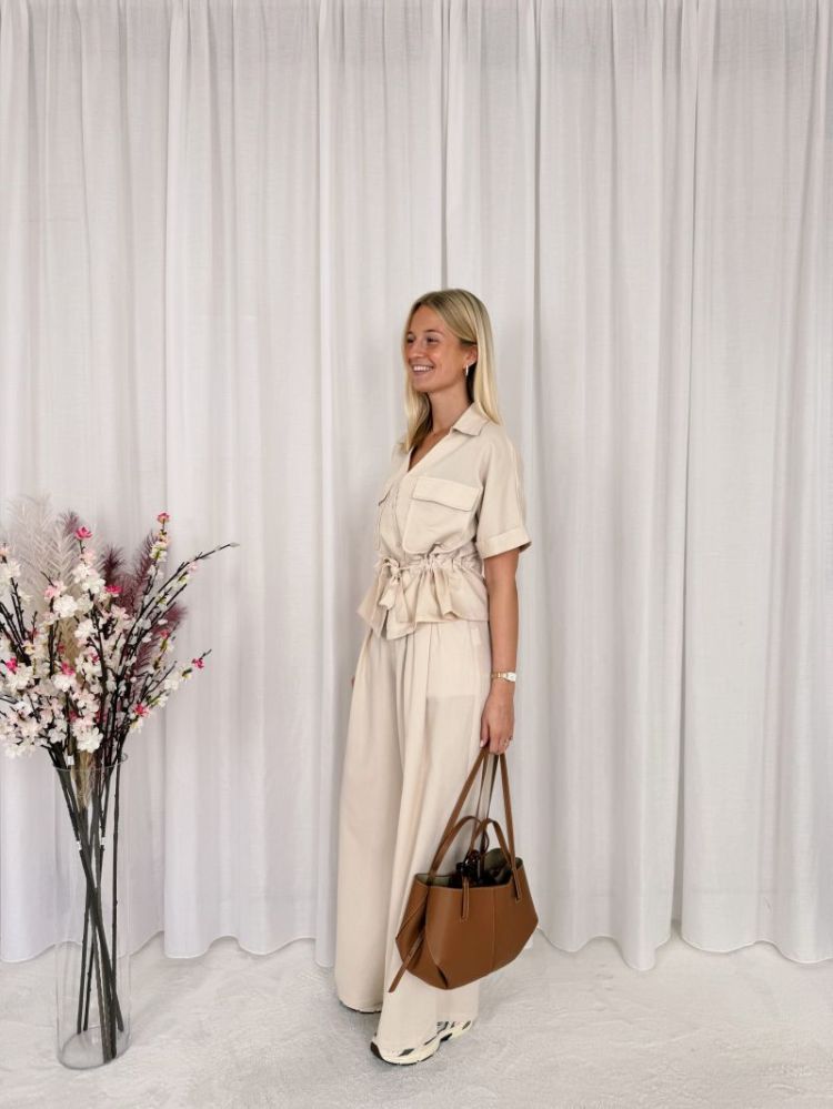 Celina Top Beige