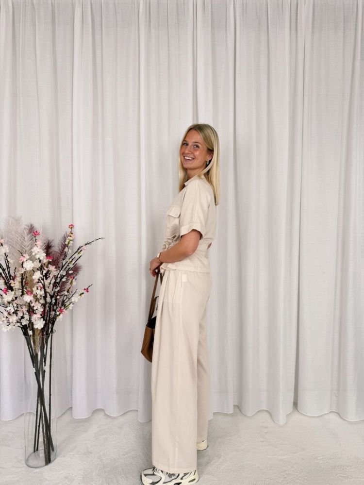 Celina Top Beige