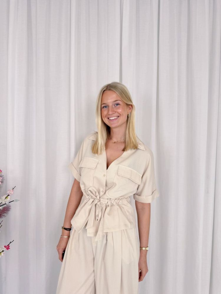 Celina Top Beige