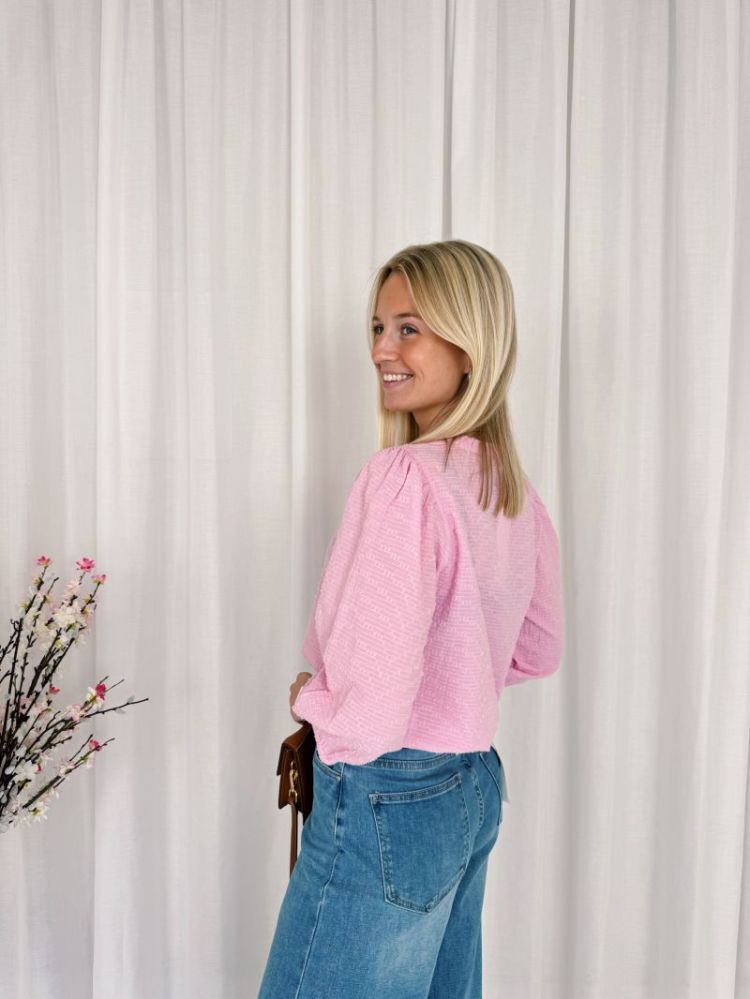 Penelope Blouse Pink Frosting
