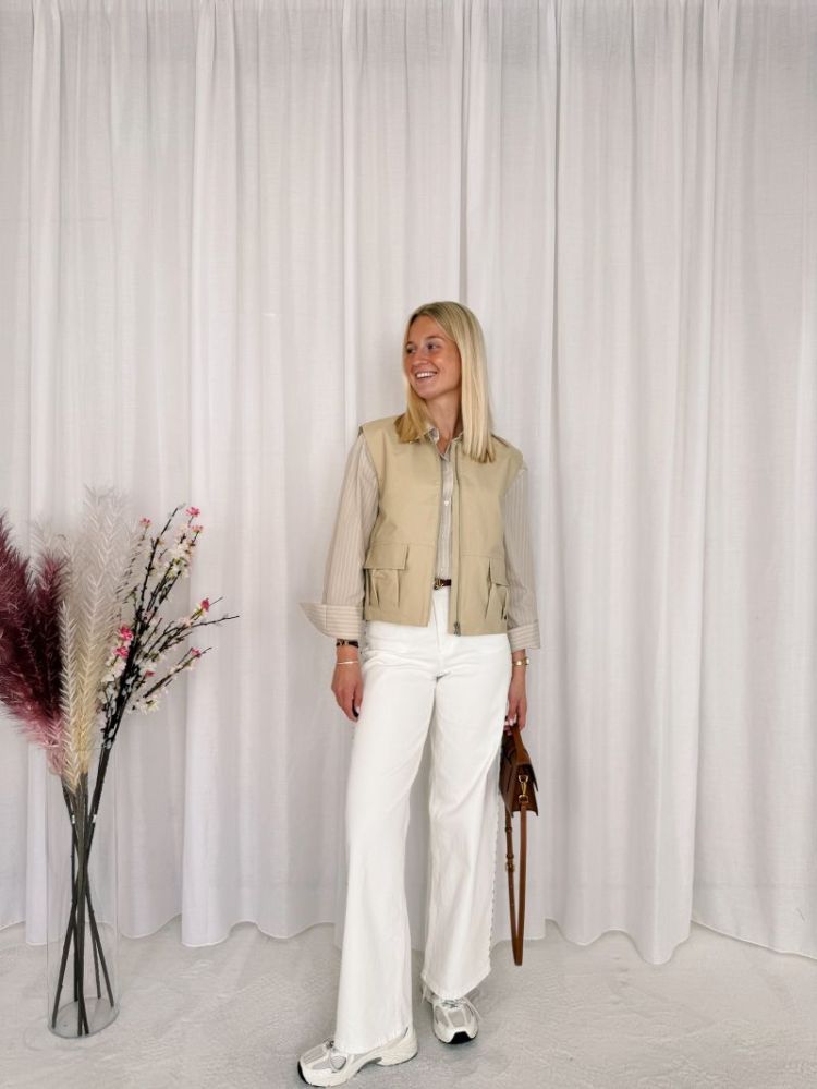 Josie Shirt Feather Gray St
