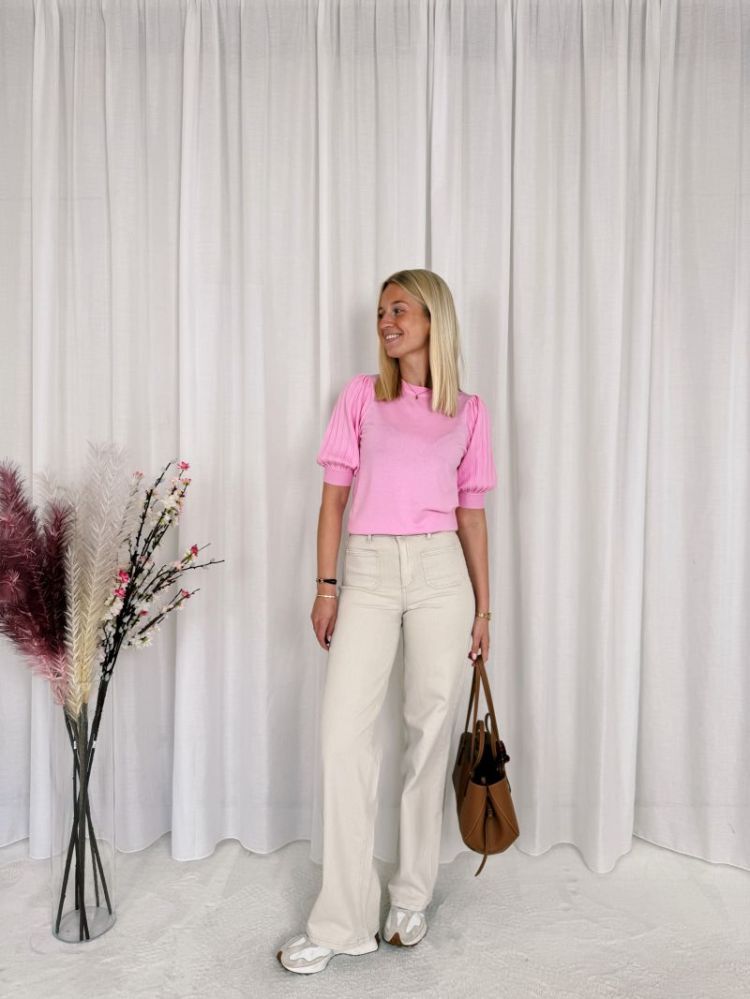 Brook HW Reg Jeans Moonbeam