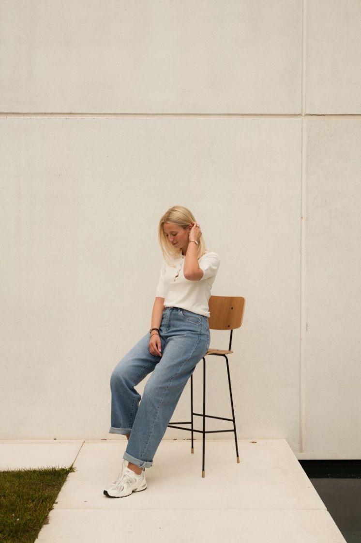 Lowen Long Barrel Jeans Denim