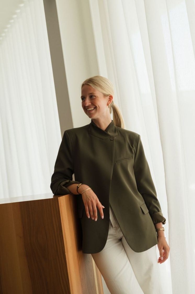 Celeste Blazer Khaki