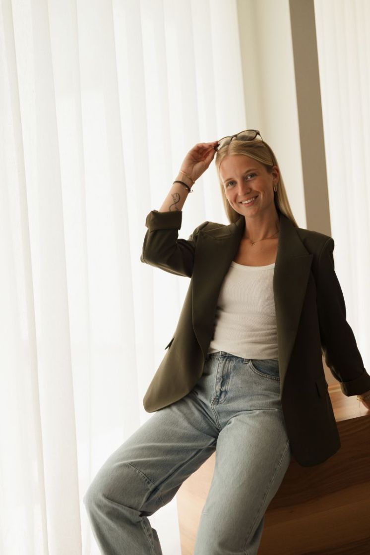 Celeste Blazer Khaki