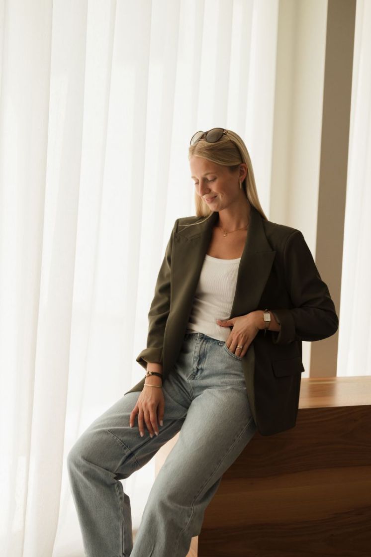 Celeste Blazer Khaki