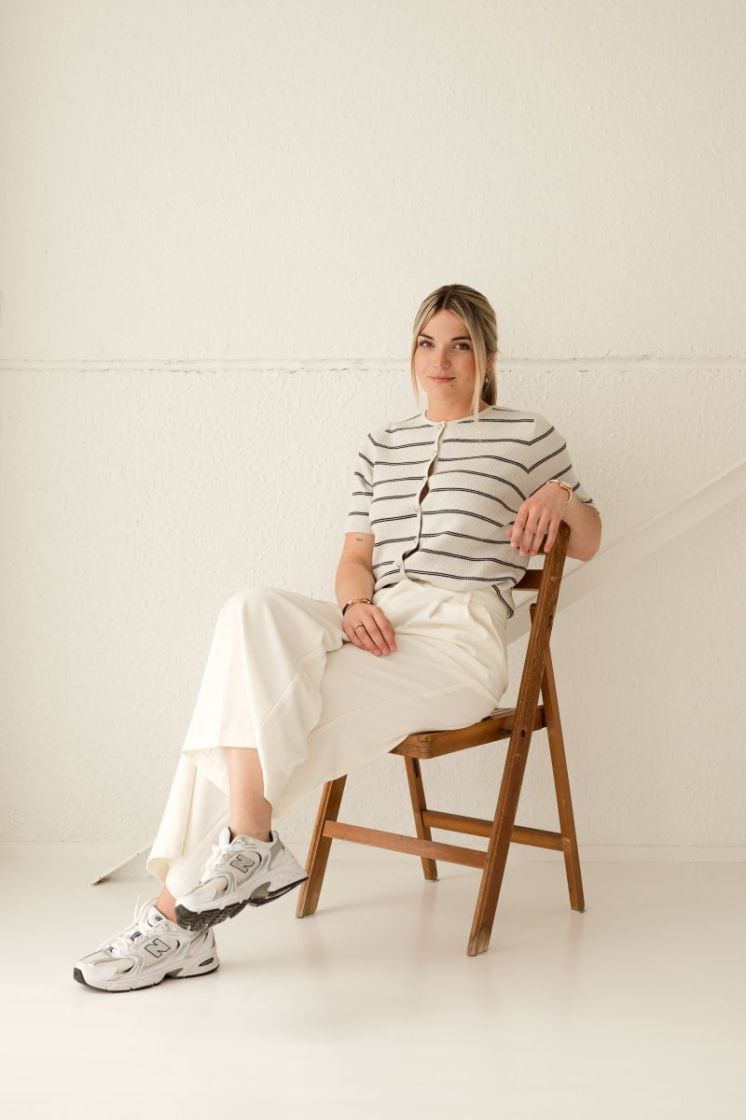 Morita Cardigan Silver Turtledo