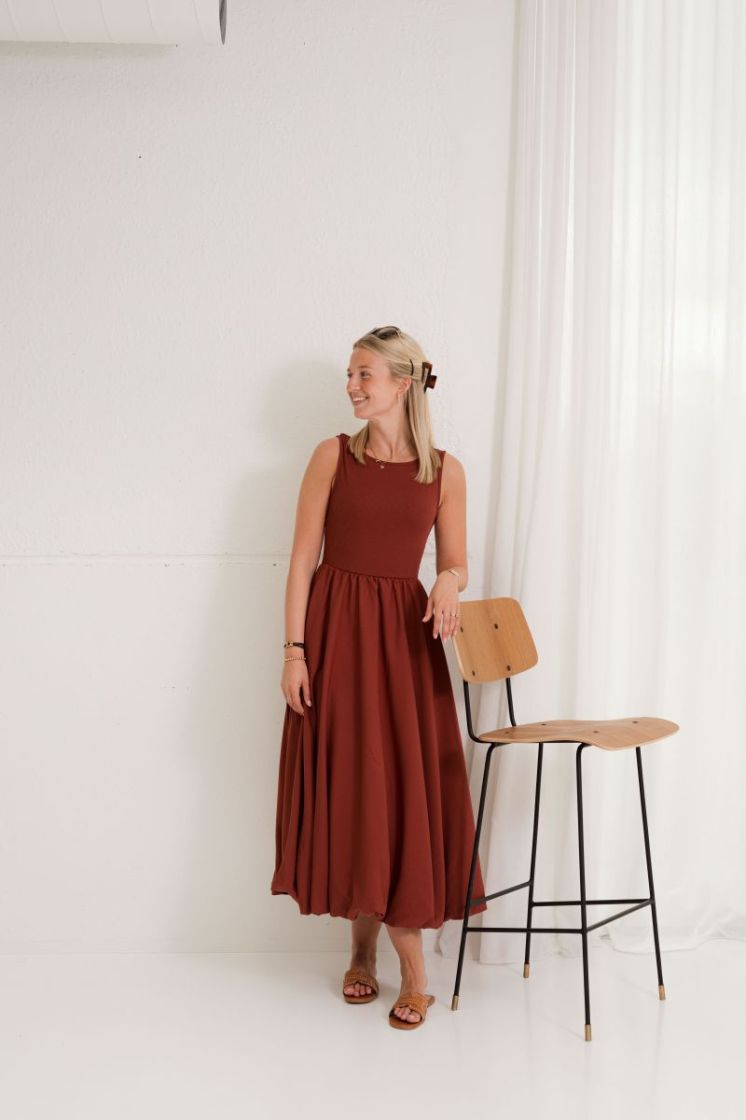Kirsten Dress Henna
