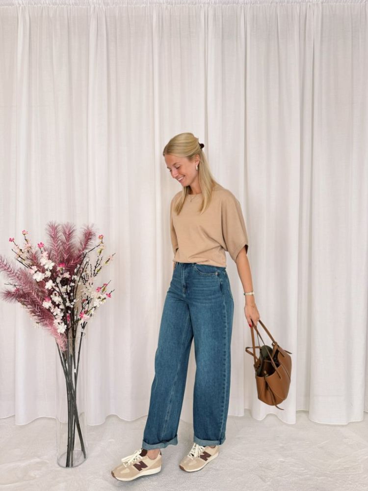Brune Barrel Jeans Denim