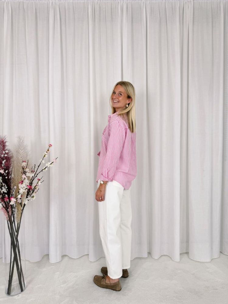 Ella Detail Shirt Pink