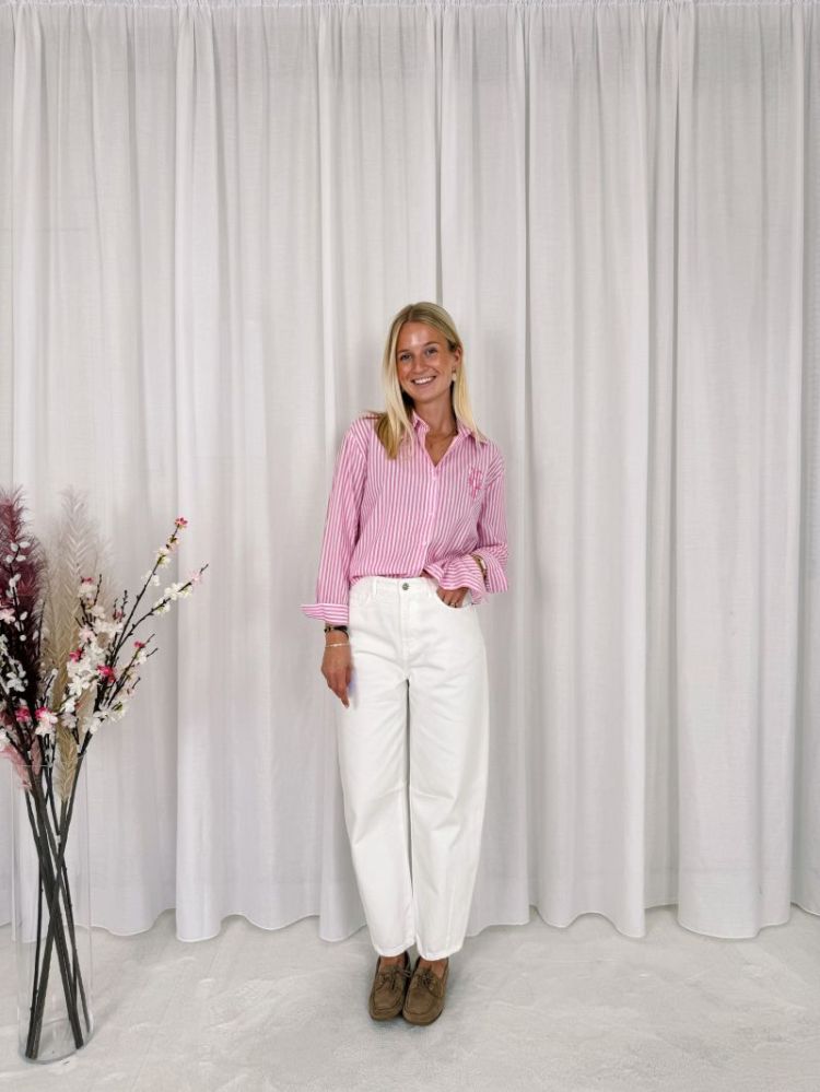 Ella Detail Shirt Pink
