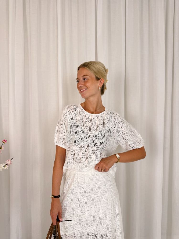 Donna Blouse Chalk