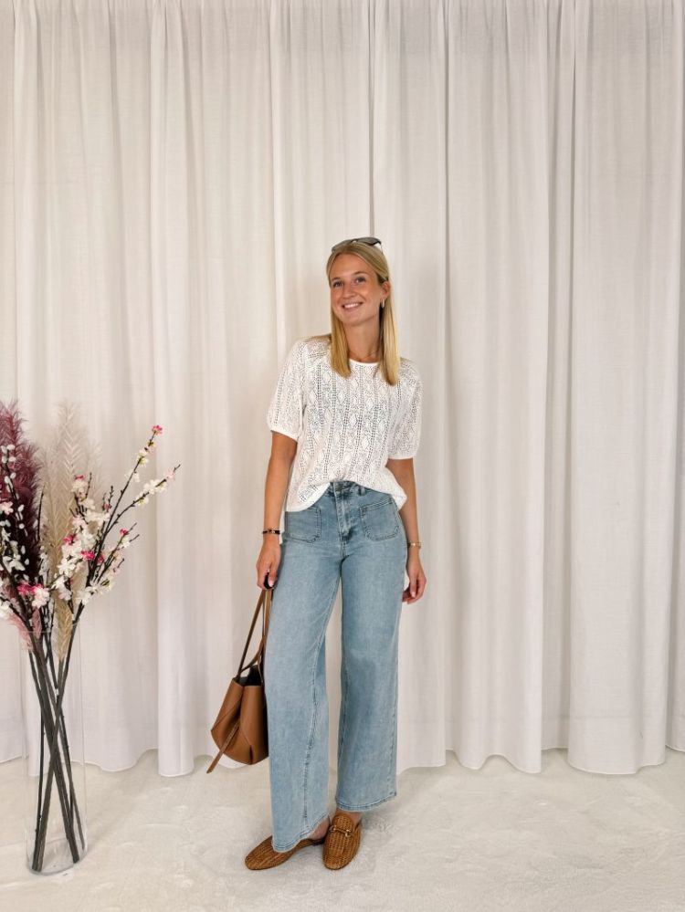 Donna Blouse Chalk