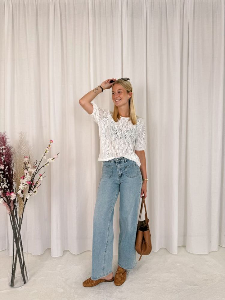 Donna Blouse Chalk