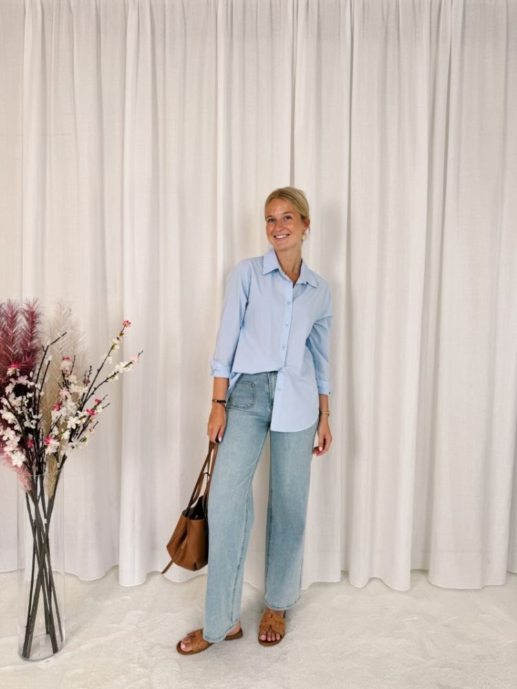 Iris Shirt Light Blue