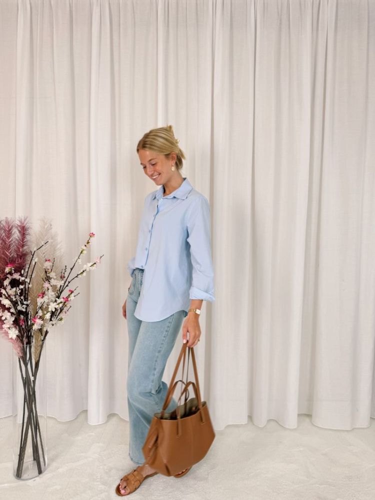 Iris Shirt Light Blue
