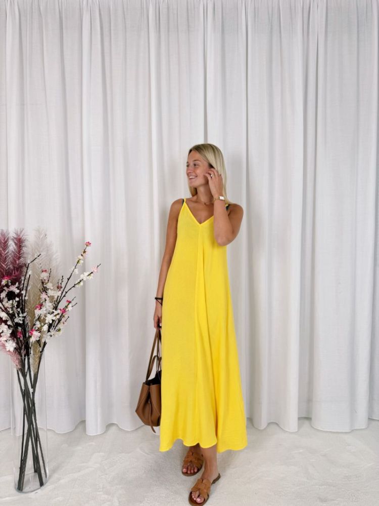 Caro Dress Yellow