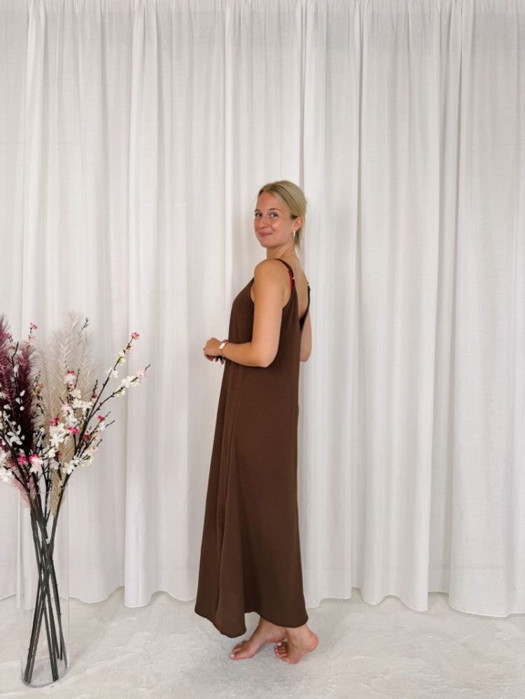 Caro Dress Brown